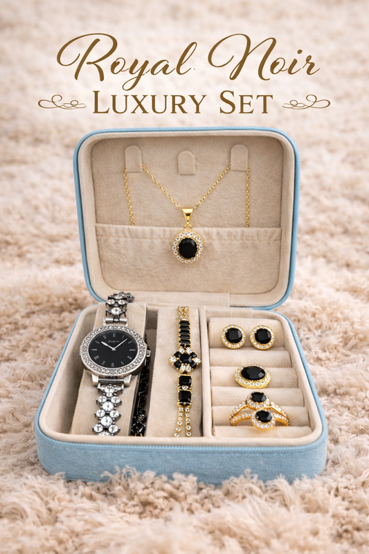 Royal Black Dail Majesty Diamond Set (B2)